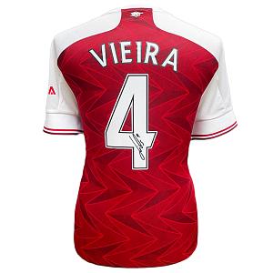 Arsenal FC Vieira Signed Shirt 1