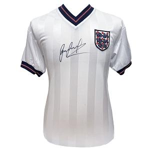 England FA 1986 Lineker Signed Shirt 1