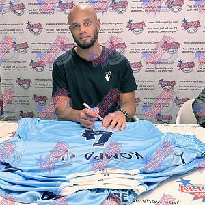 Manchester City FC Kompany Signed Shirt 2