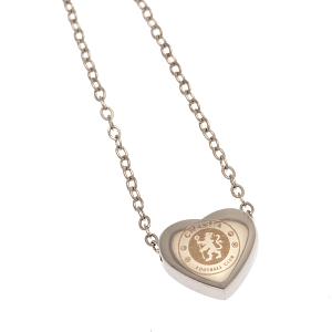 Chelsea FC Stainless Steel Heart Necklace 1