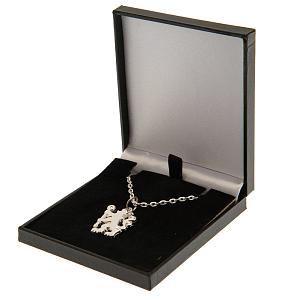 Chelsea FC Silver Plated Boxed Pendant LN 1