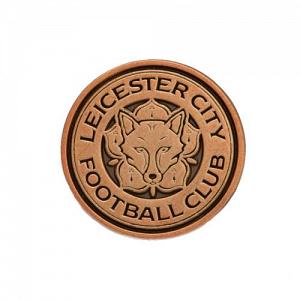 Leicester City FC Badge Antique Gold 1