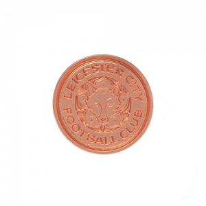 Leicester City FC Rose Gold Plated Badge 1