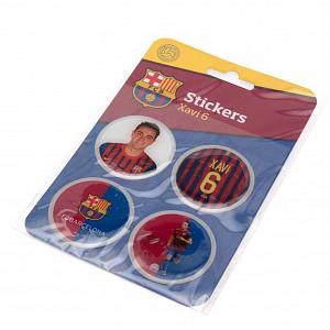 FC Barcelona 3D Stickers 4pk Xavi 2