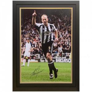 Newcastle United FC Shearer Signed Framed Print 1