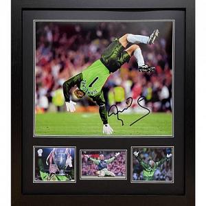 Manchester United FC Schmeichel Signed Framed Print 1