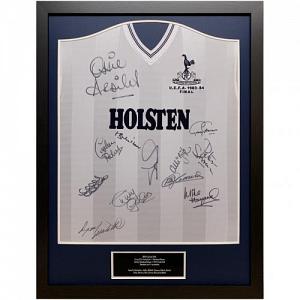 Tottenham Hotspur FC 1984 UEFA Cup Final Signed Shirt (Framed) 1