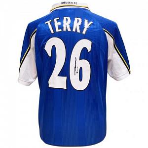 Chelsea FC Terry Signed Shirt 2