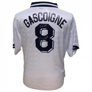 Tottenham Hotspur FC Gascoigne Signed Shirt 1
