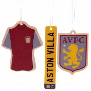 Aston Villa FC 3pk Air Freshener 1