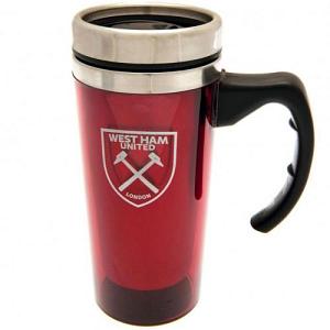 West Ham United FC Travel Mug - Aluminium 1
