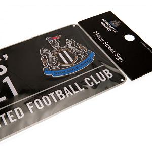 Newcastle United FC Street Sign BK 1