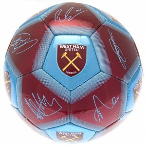 West Ham United FC Football Signature 1