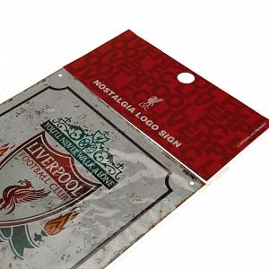 Liverpool FC Retro Logo Sign 1