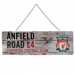 Liverpool FC Rustic Garden Sign 1