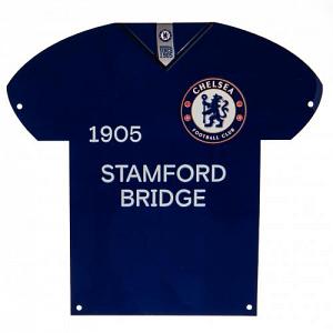 Chelsea FC Metal Shirt Sign 1