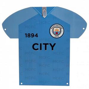 Manchester City FC Metal Shirt Sign 1