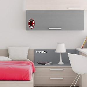 AC Milan Wall Sticker A4 2