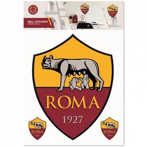 AS Roma Wall Sticker A4 1