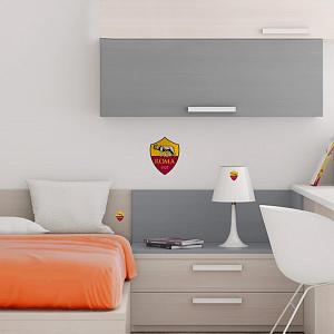 AS Roma Wall Sticker A4 2