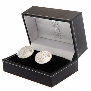 Liverpool FC Champions Of Europe Silver Plated Cufflinks 1