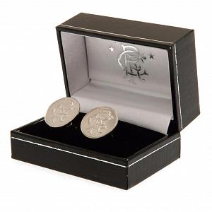 Rangers FC Silver Plated Formed Cufflinks 2