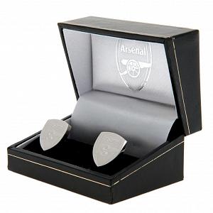 Arsenal FC Cufflinks - Stainless Steel - Crest 2