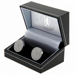 Chelsea FC Cufflinks - Stainless Steel - Crest 2