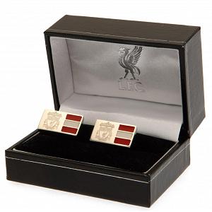 Liverpool FC Stainless Steel Stripe Cufflinks 2