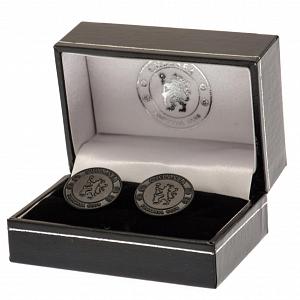 Chelsea FC Black IP Cufflinks 2