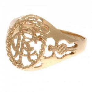 Rangers FC 9ct Gold Crest Ring X-Large 1