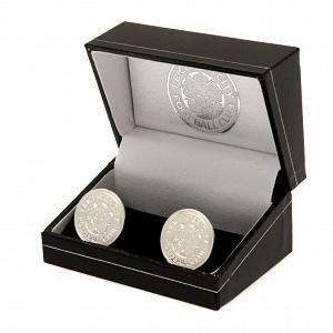Leicester City FC Silver Plated Formed Cufflinks 2