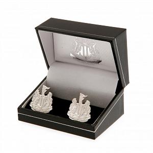 Newcastle United FC Silver Plated Formed Cufflinks 1