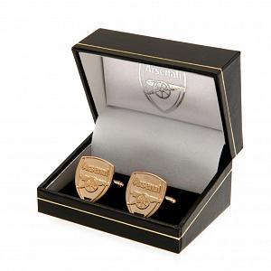 Arsenal FC Gold Plated Cufflinks 2