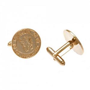 Chelsea FC Gold Plated Cufflinks 1