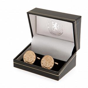 Chelsea FC Gold Plated Cufflinks 2