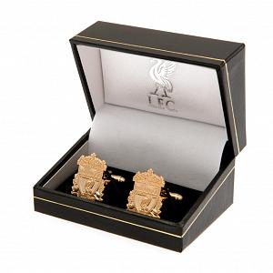 Liverpool FC Gold Plated Cufflinks 1