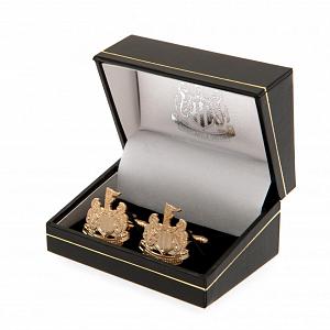 Newcastle United FC Gold Plated Cufflinks 1