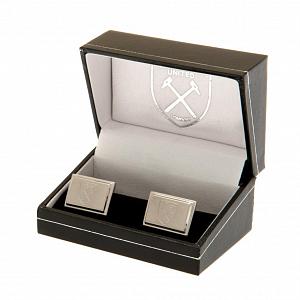 West Ham United FC Stainless Steel Cufflinks 1