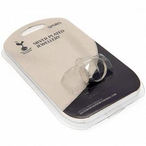 Tottenham Hotspur FC Ring - Silver Plated - Size X 2