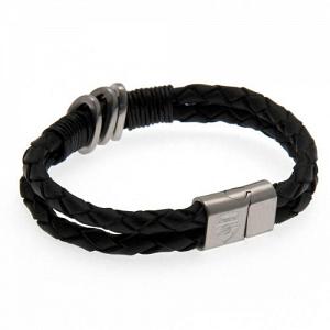 Arsenal FC Leather Bracelet 1