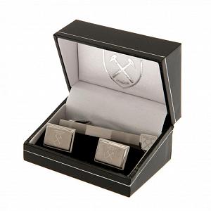 West Ham United FC Tie Slide & Cufflink Set 1