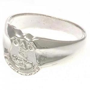 Everton FC Ring - Silver Plated - Size R 1