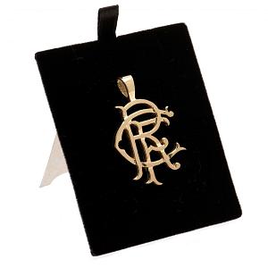 Rangers FC 9ct Gold Pendant Heavy Medium 1