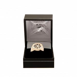 Chelsea FC 9ct Gold Crest Ring Medium 1