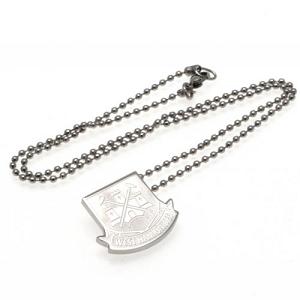 West Ham United FC Stainless Steel Pendant & Chain CT LG 1