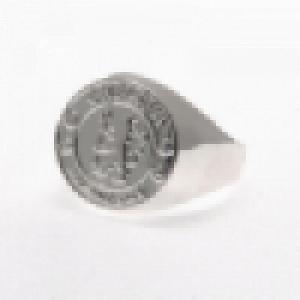 Chelsea FC Ring - Silver Plated - Size U 2