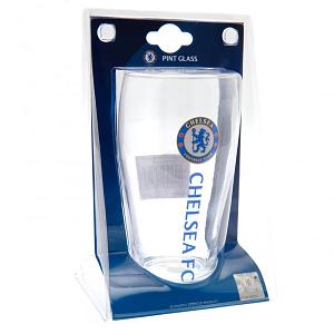 Chelsea FC Tulip Pint Glass 1