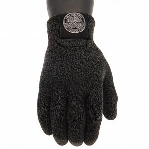 Celtic FC Luxury Touchscreen Gloves Youths 1