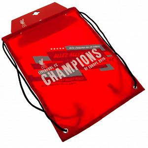 Liverpool FC Champions Of Europe Gym Bag 1